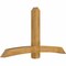 Ekena Millwork Bellingham Rough Sawn Timber Gable Bracket, Western Red Cedar, 84"W x 45"H x 6"D x 6"F, 13/12 Pitch GBW084X45X0606BEL00RWR - alternate 2
